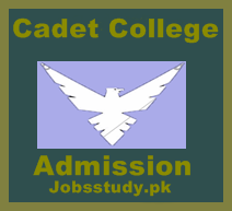 Cadet College Admission Notice
