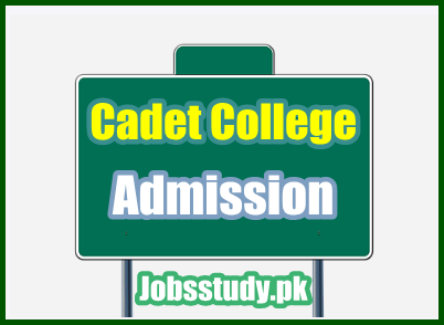 Cadet College Admission 2024 Notice