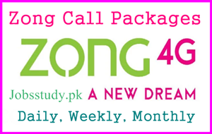 Zong Call Packages 2024 For Prepaid & Postpaid Users