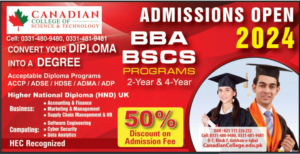 Canadian College Of Science Technology Karachi Admission 2024   Capture 20231113 123842 